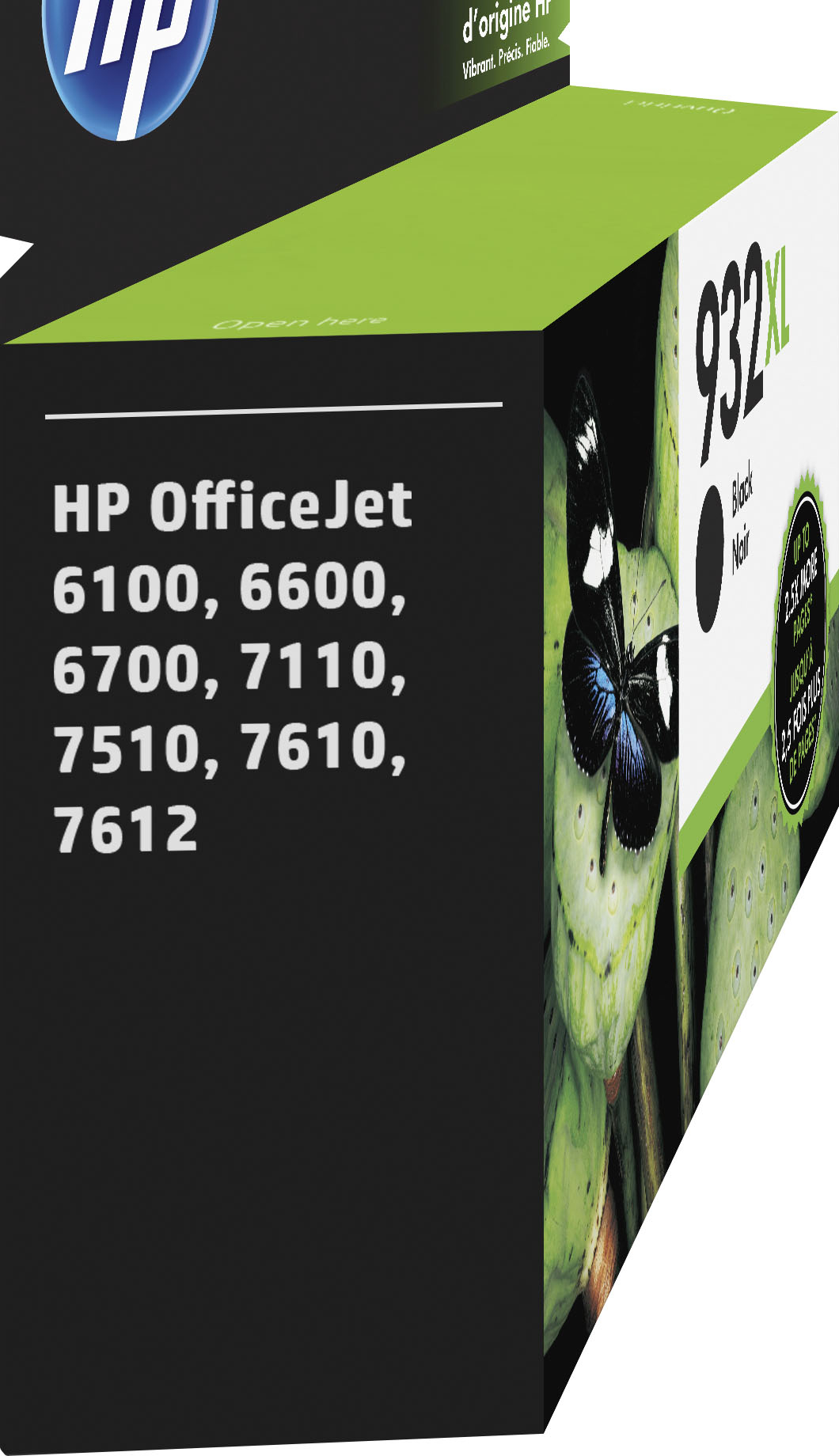 HP - 932XL High-Yield Ink Cartridge - Black