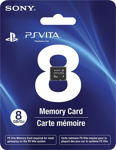 Best Buy: Sony 8GB Memory Card for PlayStation Vita 22039