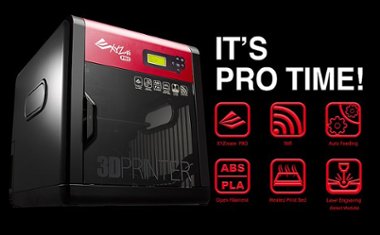 XYZprinting - da Vinci 1.0 Pro 3D Printer - Red/Black - Alt_View_Zoom_1