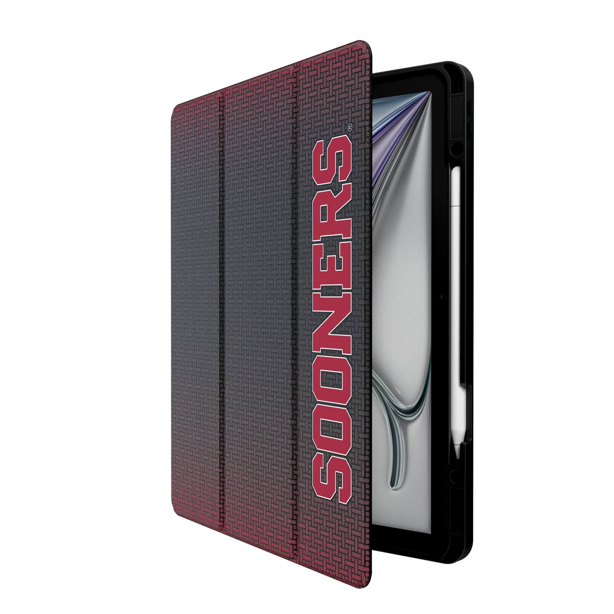 Alt View 1. Keyscaper - Oklahoma Sooners iPad Case - 13in Air M2 - Black.