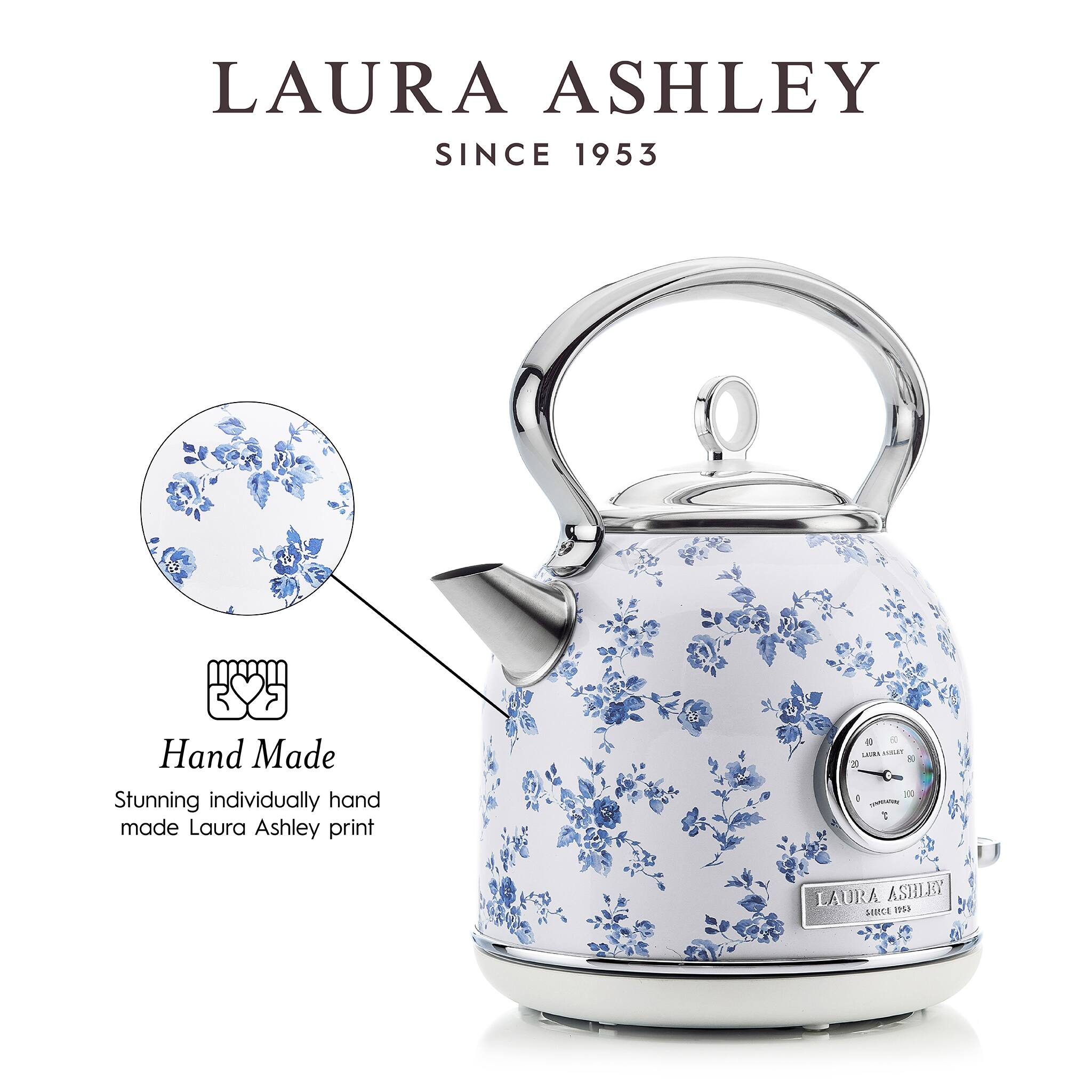 LAURA ASHLEY  
SINCE 1953  

Hand Made  
Stunning individually hand made Laura Ashley print  

LAURA ASHLEY  
SINCE 1953