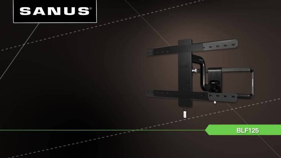 Sanus Premium FullMotion TV Wall Mount for Most 47" 80" FlatPanel TVs
