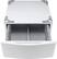 Alt View 1. LG - Laundry Pedestal with Storage Drawer - White.