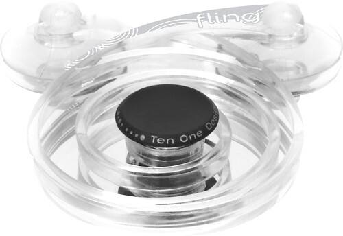 Front Standard. Ten One Design - Fling Game Controller for Apple® iPad® and iPad 2 - Ice.