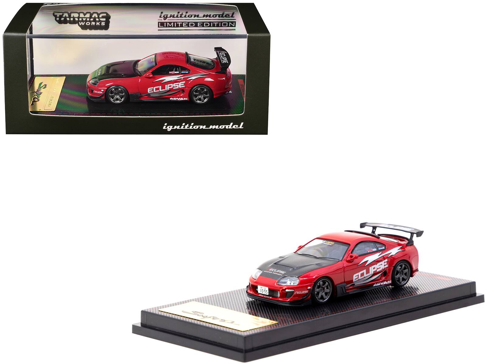 TARMAC SUZEAU WORKS  
ignition model LIMITED EDITION  
2000  
ED.PSE  
CBD  
ROLADO  
ECLIPSE ADVARI  
ignition model  
1055  
TE  
ECLIPSE ADVAN  
Sura