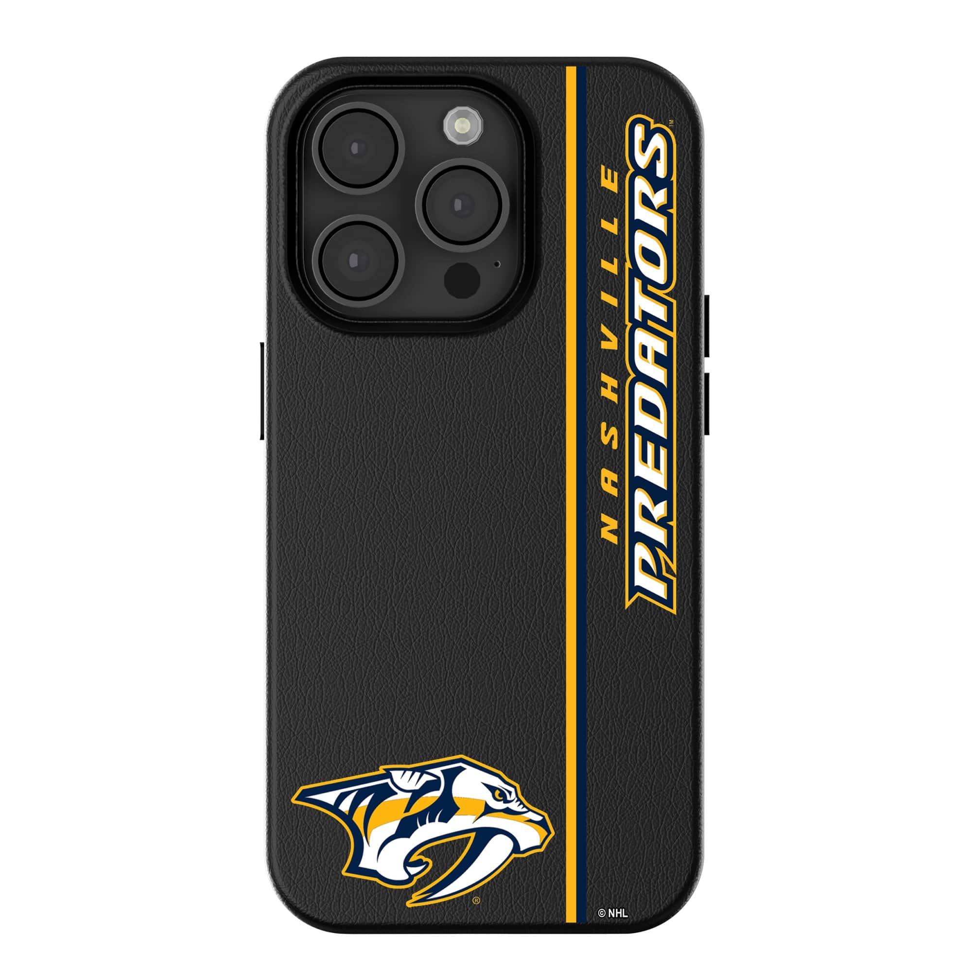 Keyscaper - NHL - Nashville Predators Sidebar Magnetic iPhone Case - 13 - Black