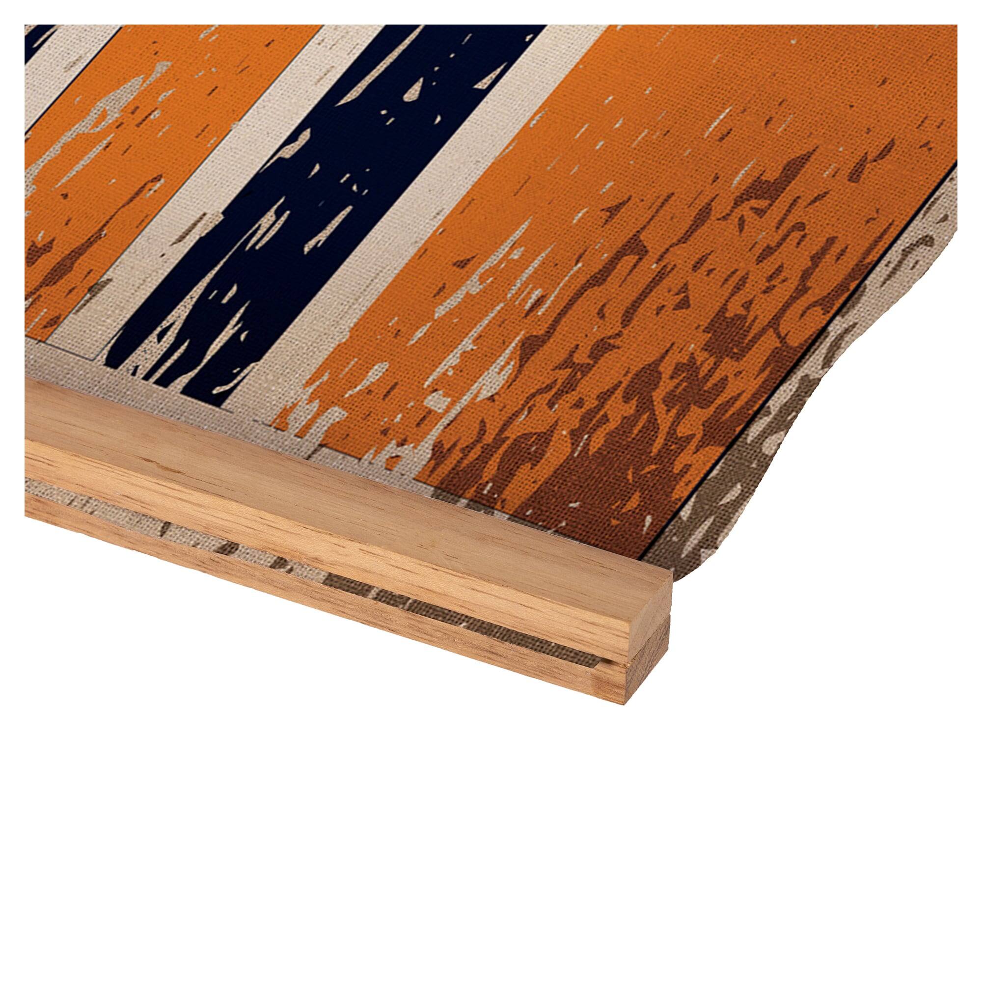 Alt View 3. Evergreen Enterprises - Tennessee Volunteers 24" x 36" Antique Style Canvas Wall Art Tapestry with Wood Frame - Multicolor.