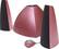 Angle Standard. Edifier - Prisma 2.1 Speaker System (3-Piece) - Metallic Mauve.