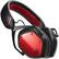 Angle. V-MODA - Crossfade Wireless Over-the-Ear Headphones - Rouge.