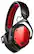 Front. V-MODA - Crossfade Wireless Over-the-Ear Headphones - Rouge.