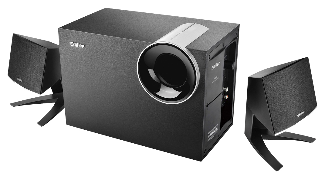 Edifier - 2.1-Channel Multimedia Speaker System - Black