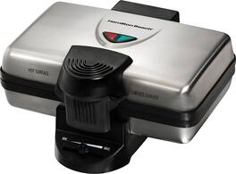 Hamilton Beach - Belgian-Style Waffle Maker - Stainless Steel