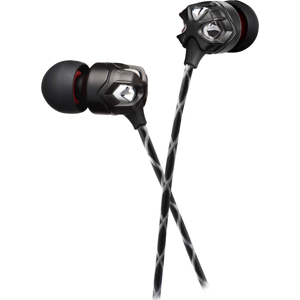 Angle View: V-MODA - Zn Wired In-Ear Headphones - Black