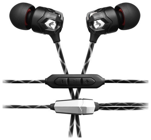 V-MODA - Zn Wired In-Ear Headphones - Black