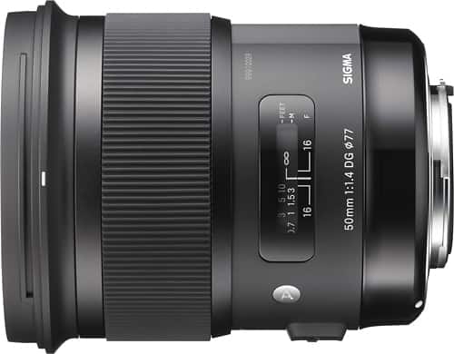 Sigma 50mm f/1.4 DG HSM ART Lens for Canon EF - USA Warranty