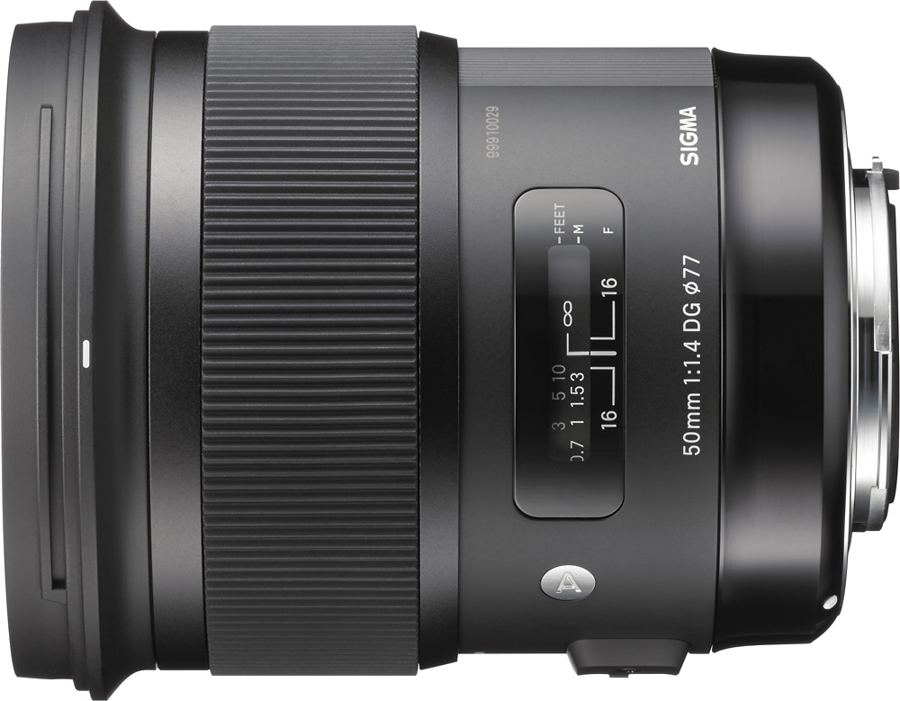 Sigma 50mm f/1.4 Art DG HSM Lens for Canon SLR Cameras Black 311101 - Best  Buy