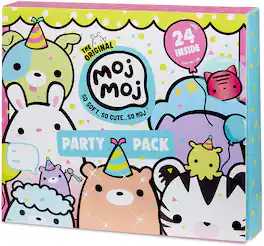 MGA Entertainment - Moj Moj The Original Party Pack with 24 Surprises - Blue