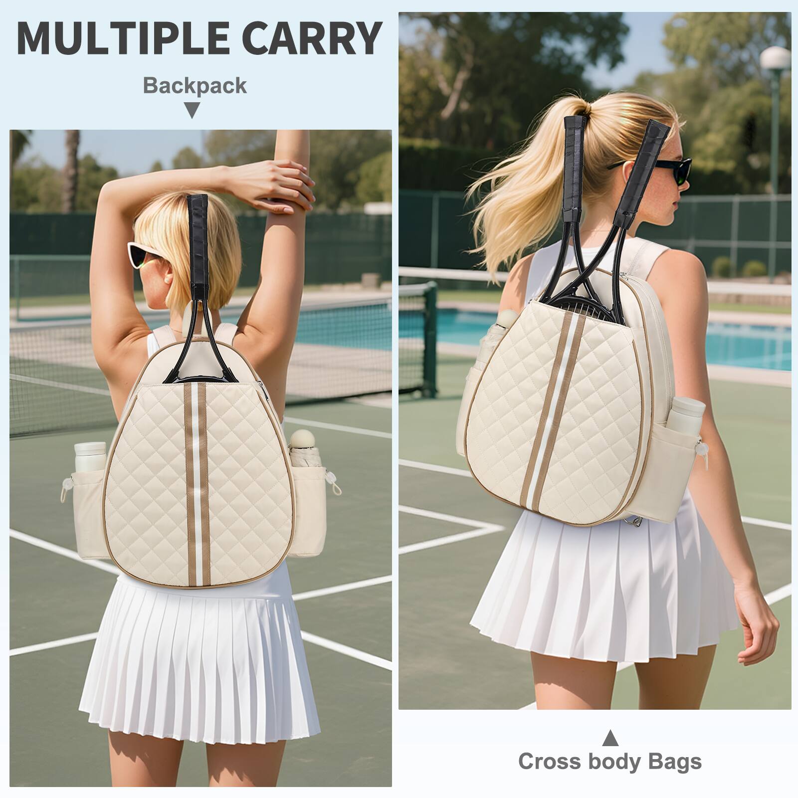 MULTIPLE CARRY  
Backpack

Cross body Bags