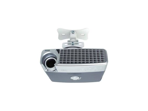 Front. Atdec - atdec TH-WH-PJ-FM Universal Projector Flush Mount - White.