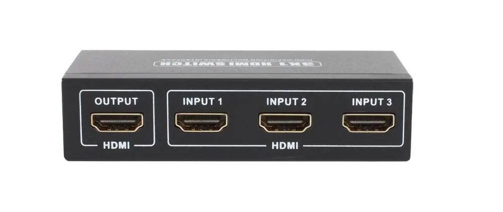 SWITCH HDMI  
OUTPUT  
INPUT 1  
INPUT 2  
INPUT 3  
HDMI  
HDMI  
HDMI