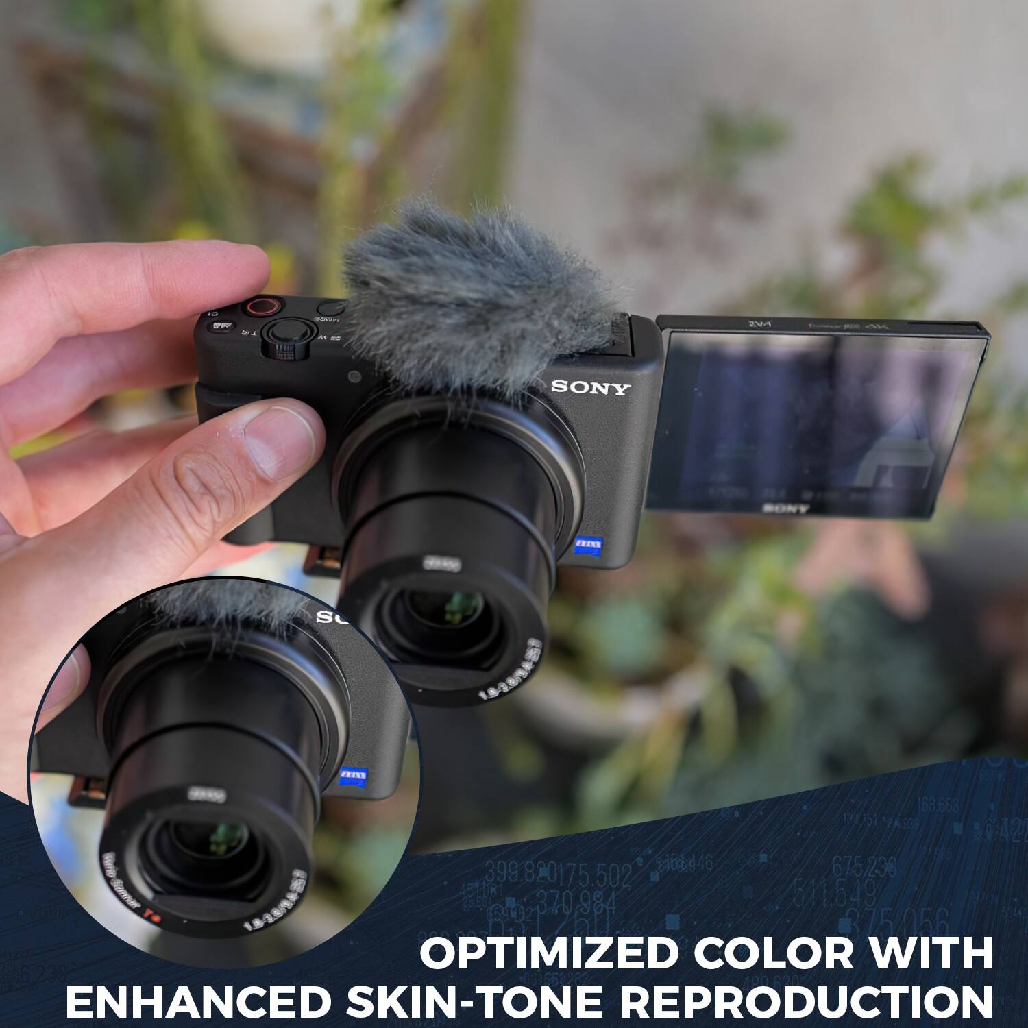 I - SONY SONY INS SC RENS 163.683 We skabd46 675/236 399.820175.502 SunG 1828/149 370,984 811.549 01021 375056 OPTIMIZED COLOR WITH 230 ENHANCED SKIN-TONE REPRODUCTION