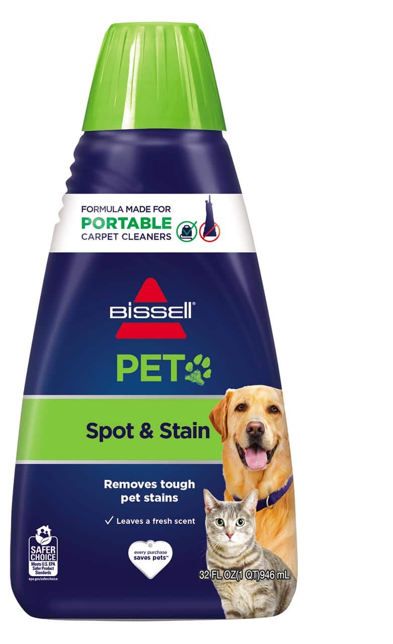 BISSELL - PET Spot & Stain Carpet Cleaning Formula (32 oz.) - Blue - Front_Zoom