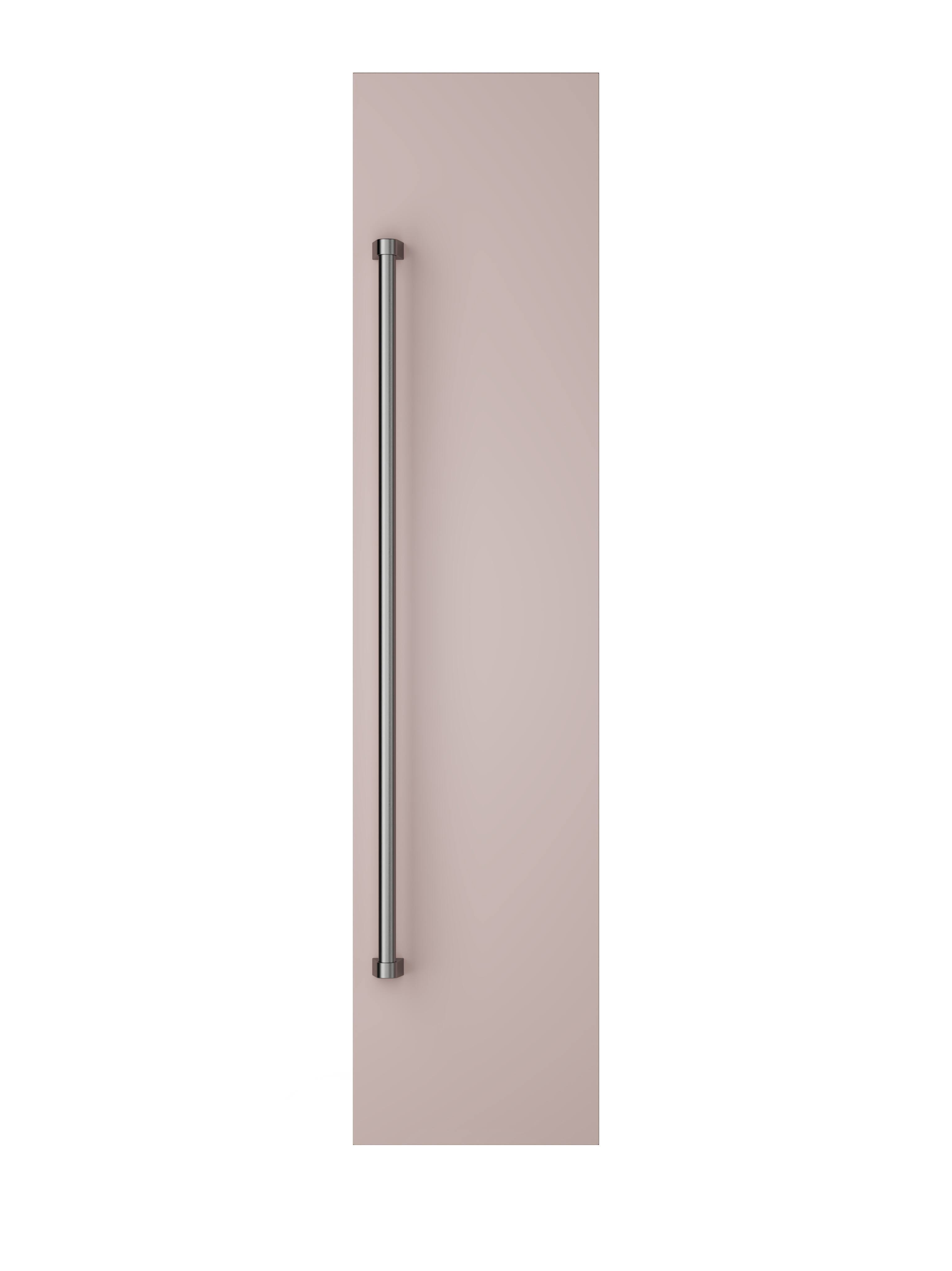 Alt View 1. Viking - 18"W Column Door Panel w/Pro-style handle - Blush.