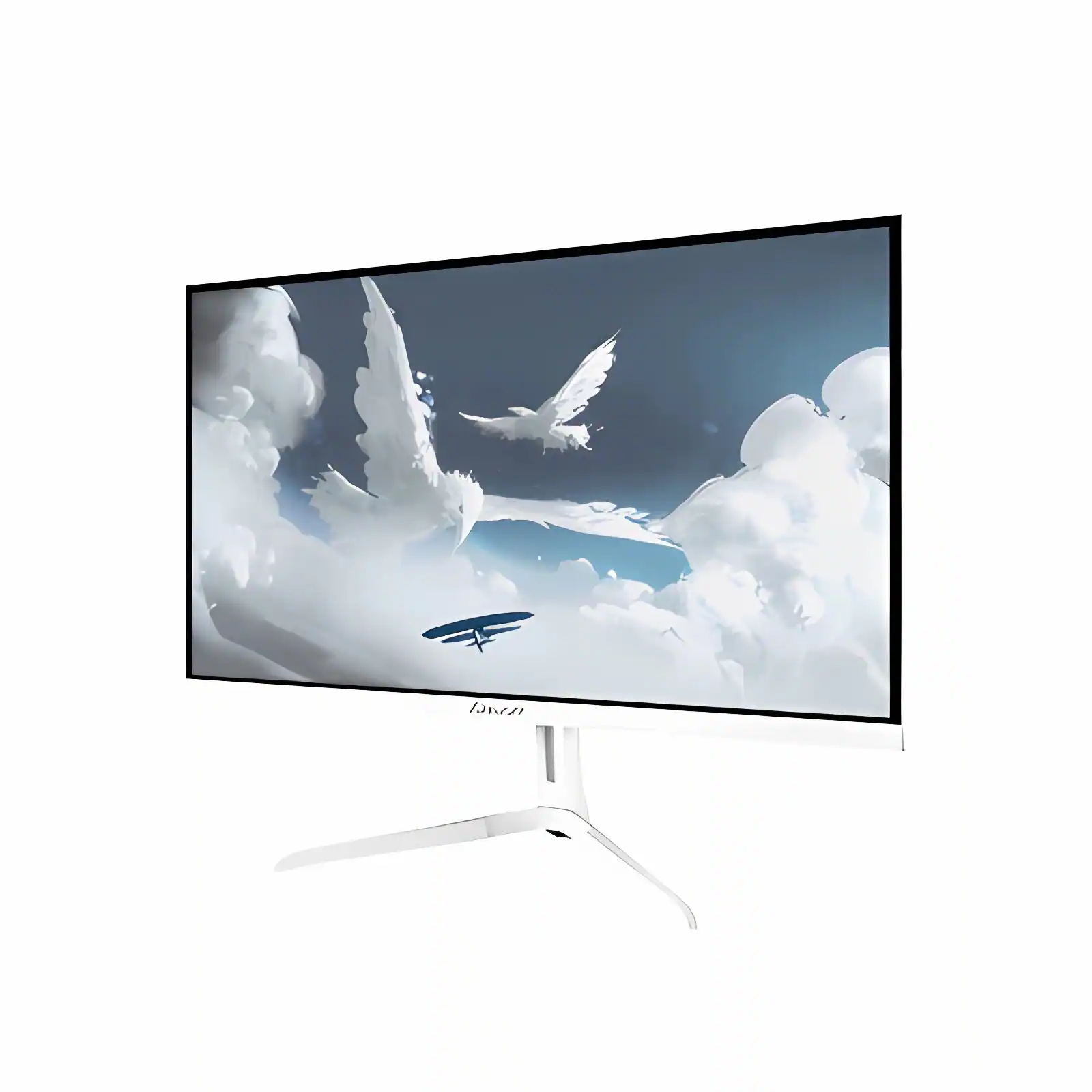 Front. Arozzi - Arozzi – Nova 24" IPS Full HD 200Hz Gaming Monitor – White - White.