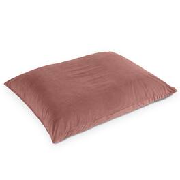 Jaxx - Pillow Saxx 5.5-Foot Décor Bean Bag Giant Floor Pillow Lounge - Lush Velvet Mauve
