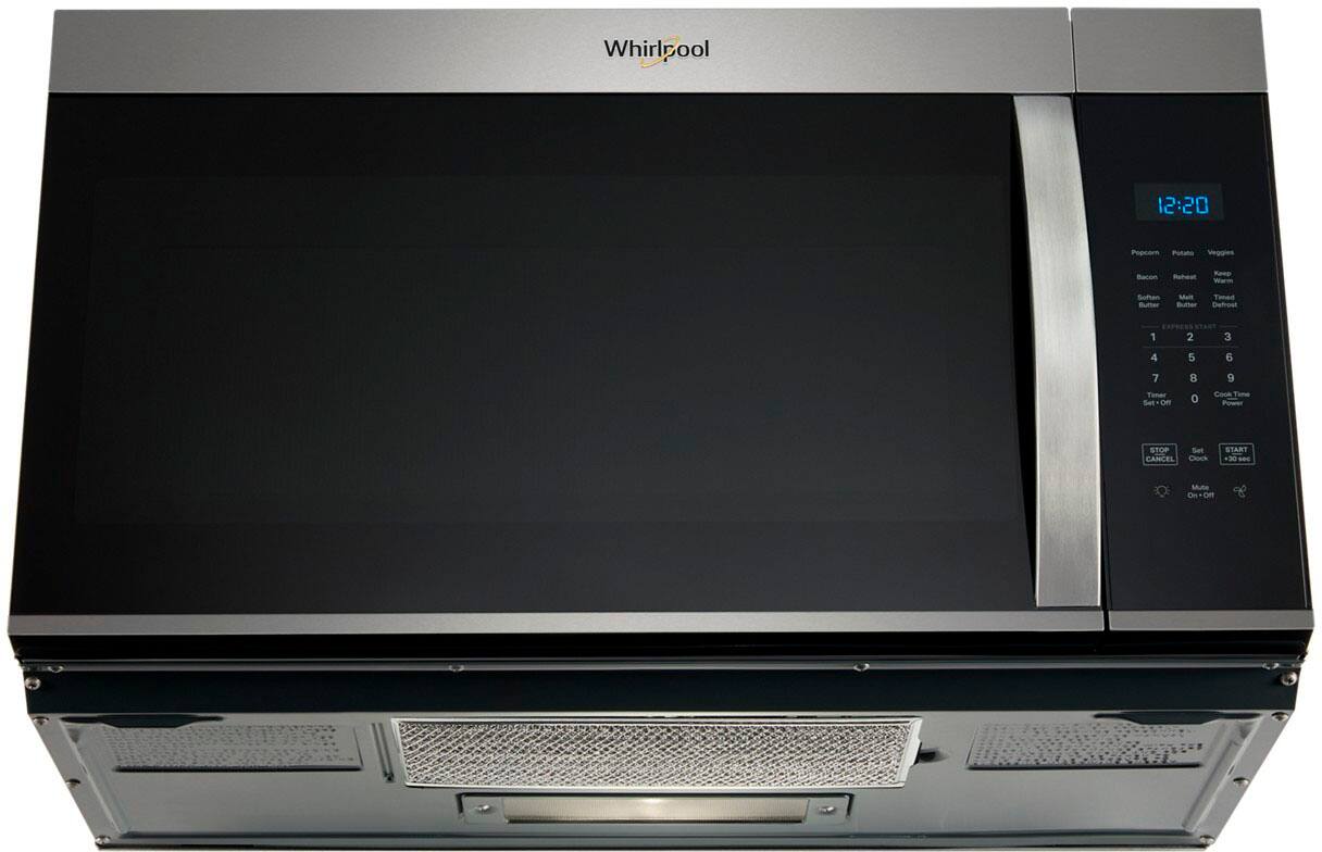 Whirlpool 1.7 Cu. Ft. Over the Range Microwave with 1000 Watts Cooking