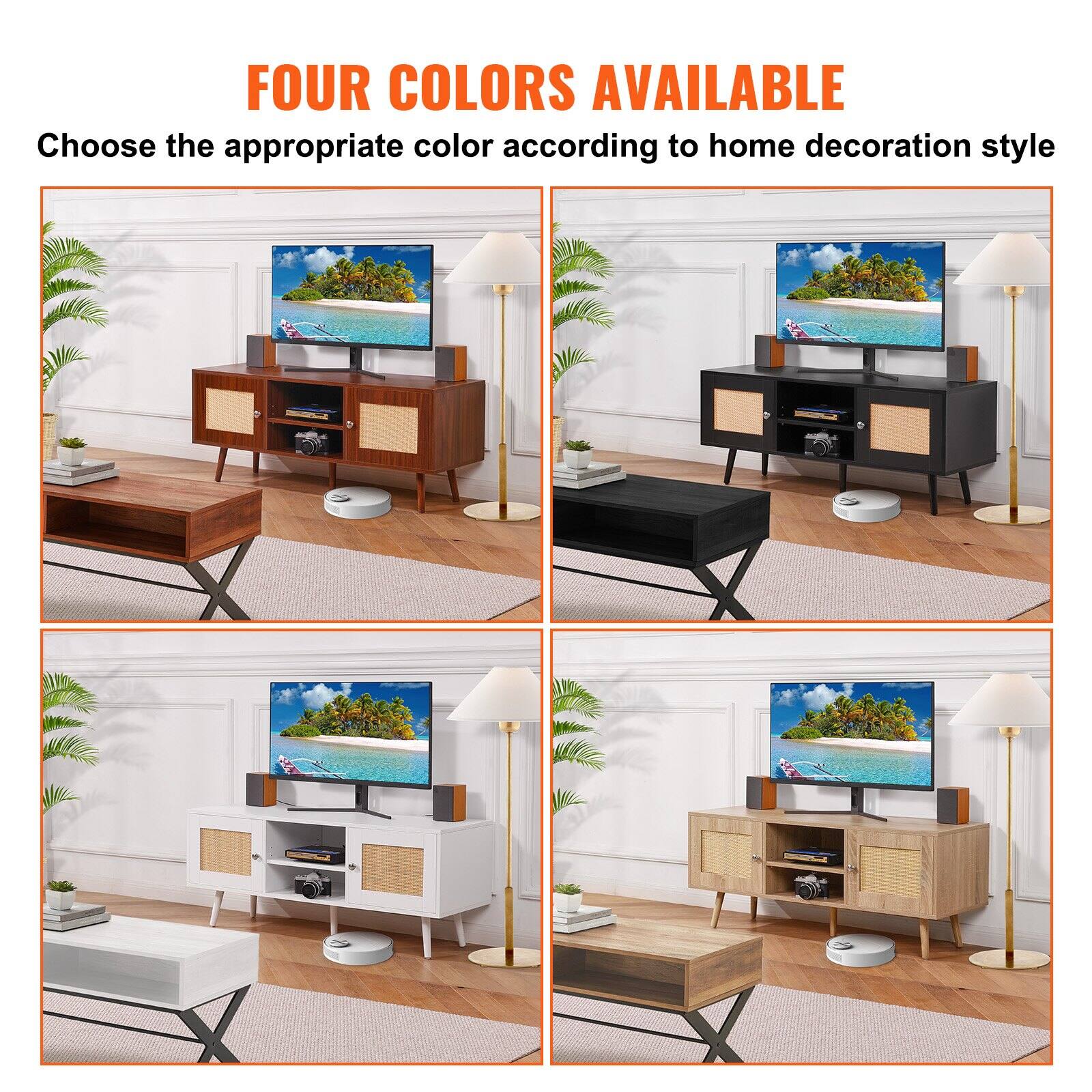 FOUR COLORS AVAILABLE

Choose the appropriate color according to home decoration style
