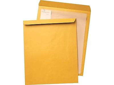 Alt View 2. Quality Park - Jumbo Open End Kraft Catalog Envelopes, 14"L x 18"H, Kraft, 25/Box - Brown.
