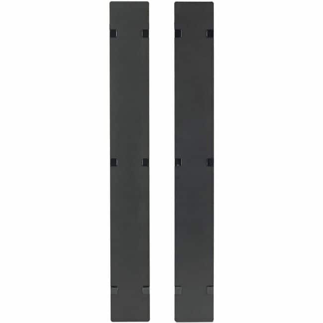 APC - NetShelter Cable Management, Vertical Cable Manager, Hinged Covers, for NetShelter SX 750mm W 48U, Set of 2, 109 x - Black