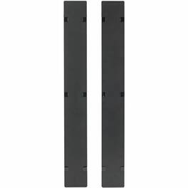 APC - NetShelter Cable Management, Vertical Cable Manager, Hinged Covers, for NetShelter SX 750mm W 42U, Set of 2, 109 x - Black