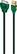 Angle. AudioQuest - Forest 9.8' USB A-to-Apple® iPod®/iPad® Cable - Black/Green.
