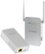 Front Zoom. NETGEAR - Powerline AC1000 Wi-Fi Access Point and Adapter - White.