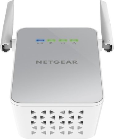NETGEAR - Powerline AC1000 Wi-Fi Access Point and Adapter - White_2