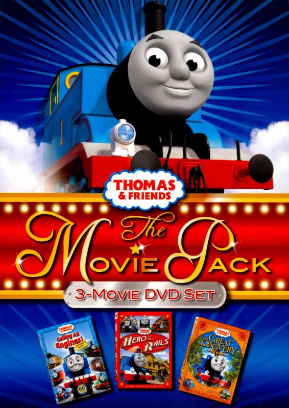  Thomas &amp; Friends: 3-Movie Pack - Calling All Engines/Hero of the Rails/The Great Discovery [DVD]