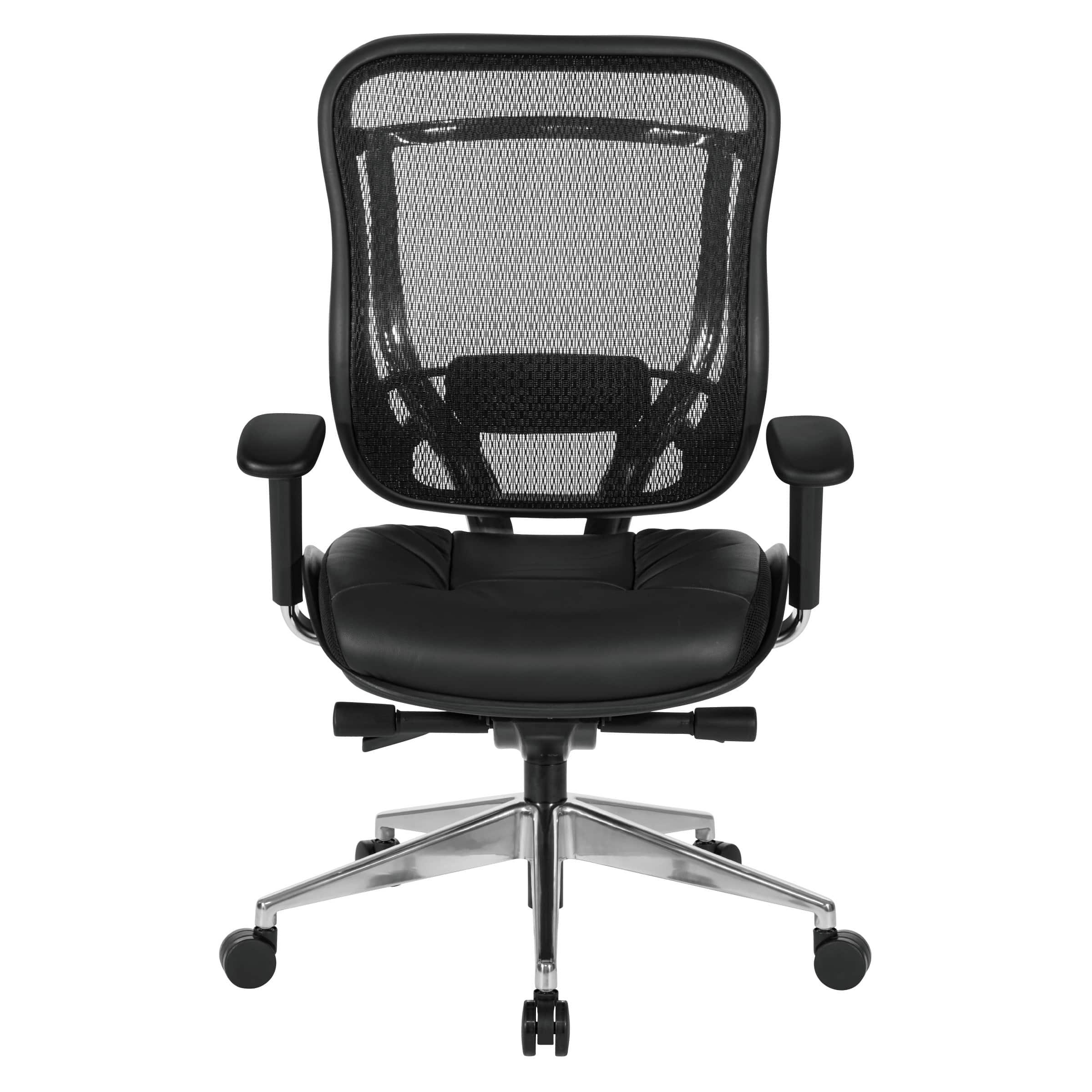 Office Star Products - Executive High Back Chair - Black