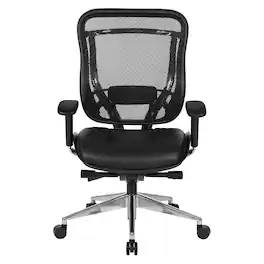 Office Star Products - Executive High Back Chair - Black