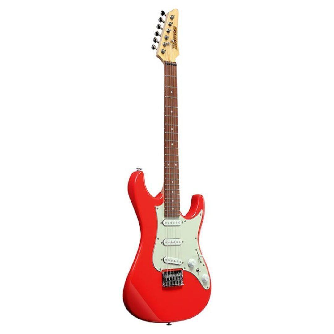 Left. Ibanez - AZ Standard 6str Electric Guitar - Vermilion.