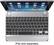 Left. Brydge - BrydgeAir Bluetooth Keyboard for Apple iPad, iPad, 9.7-inch iPad Pro, iPad Air 2 and Air - Space Gray.
