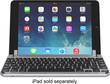 Brydge - BrydgeMini Bluetooth Keyboard for Apple® iPad® mini, mini 2 and mini 3 - Space Gray - Larger Front
