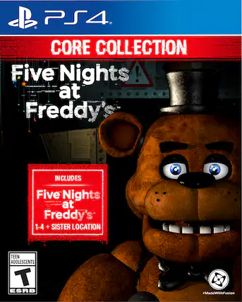 Front. Maximum Games - Five Nights at Freddy's: Core Collection. - T (Teen 13+)