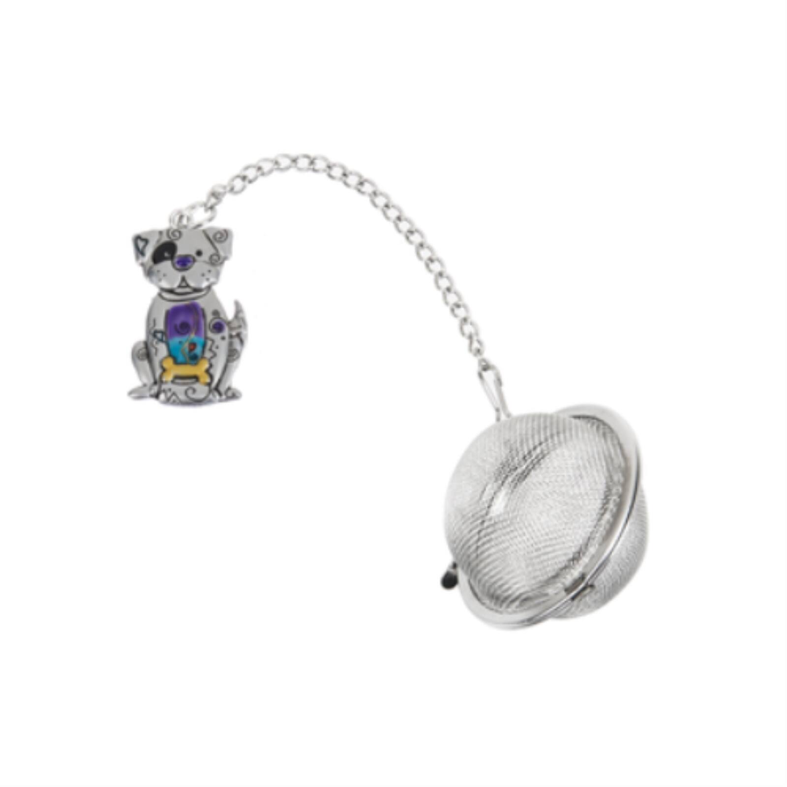 Ganz - Dog Charming Zinc Metal Mesh Tea Infuser Ball with Enameling For Loose Leaf Tea Reusable price history on PriceWatchPro