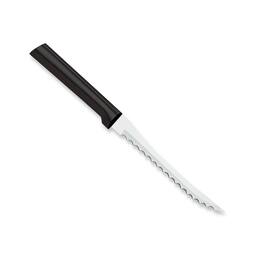 Rada - Cutlery 5-Inch Tomato Slicer Stainless Steel Serrated Blade, Handle - Black
