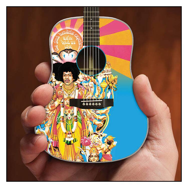 Front. Axe Heaven - Jimi Hendrix Acoustic Guitar Model - Multi.