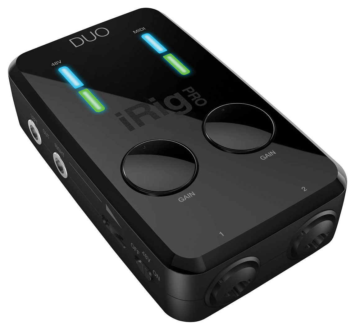 Best Buy: IK Multimedia iRig Pro DUO Audio Interface Black 