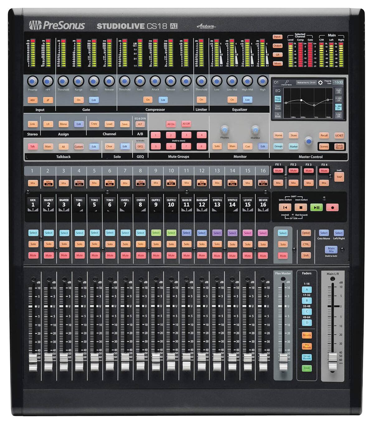 PreSonus Ethernet/AVB Control Surface Black 152383 - Best Buy