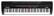 Front. Alesis - Coda Full-Size Keyboard with 88 Full-Size Velocity-Sensitive Keys - Black.